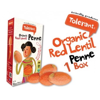 Organic Red Lentil Penne 227g