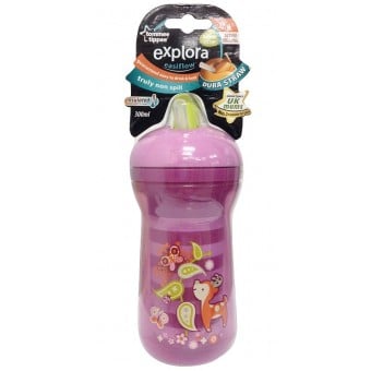 Explora Easiflow Insulated Active Straw Cup 300ml (小鹿)