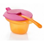 Explora - Cool & Mash Weaning Bowl - Pink/Orange - Tommee Tippee - BabyOnline HK