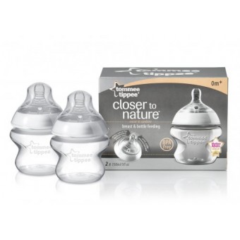 Closer to Nature 150ml PP bottle (pack of 2)