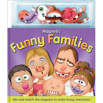 Magnetic Funny Faces - Funny Families