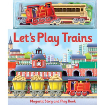 Magnetic Book - Let's Play Trains