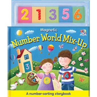 Magnetic Sorting Books - Number World Mix-Up