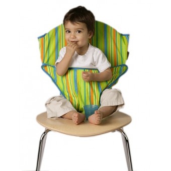 The Washable Squashable Highchair (Lime)