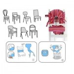 The Washable Squashable Highchair (Apple) - TotSeat - BabyOnline HK