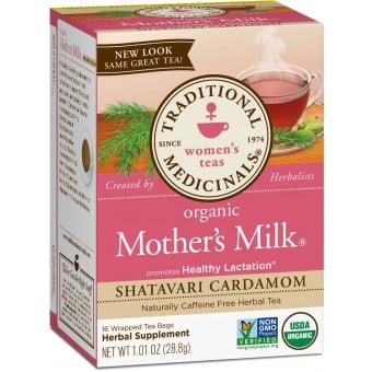 有機授乳茶 Shatavari Cardamom - 無咖啡因 (16 茶包) 28g