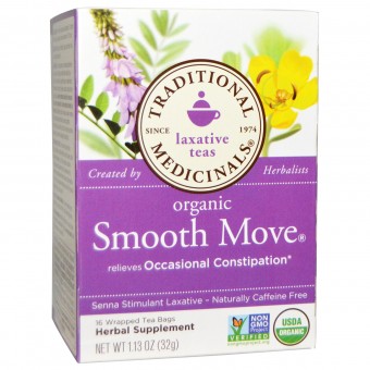 Organic Smooth Move - Caffeine Free (16 Tea Bags) 28 g