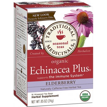 Organic Echinacea Plus - Caffeine Free (16 Tea Bags)