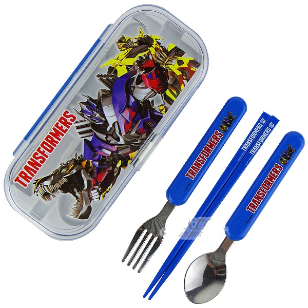 Transformers - Spoon, Fork & Chopsticks Set - Transformers - BabyOnline HK