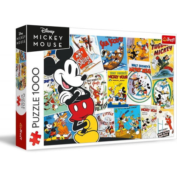 Disney Mickey Mouse Puzzle - Mickey World (1000 pcs) - Trefl - BabyOnline HK