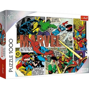 Disney 100 Marvel Puzzle - The Undefeated Avengers (1000 pcs)
