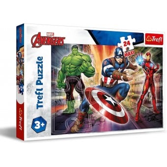 Marvel Avengers - Maxi Puzzle - In the world of Avengers (24 pcs)