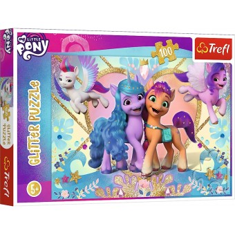 My Little Pony - Glitter Puzzle (100 pcs)