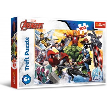 Marvel Avengers Puzzle - The Power of the Avengers (100 pcs)