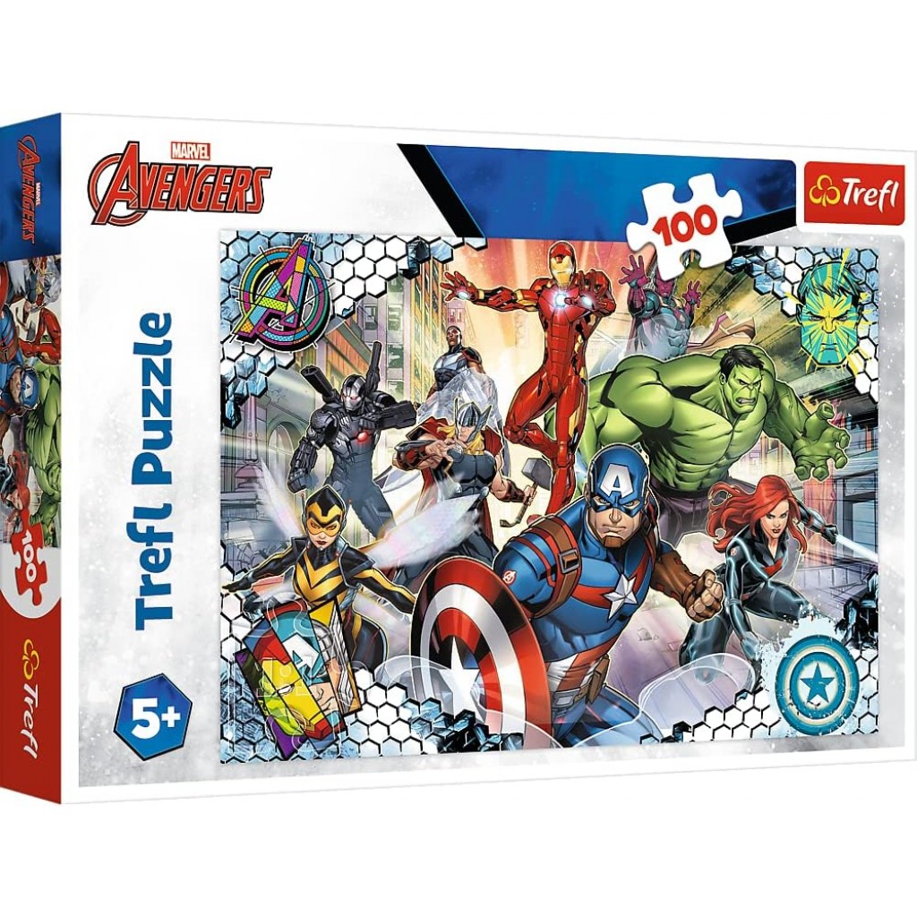 Puzzle Avengers de 100 pièces Trefl