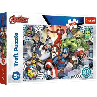 Marvel Avengers Puzzle - Famous Avengers (100 pcs)