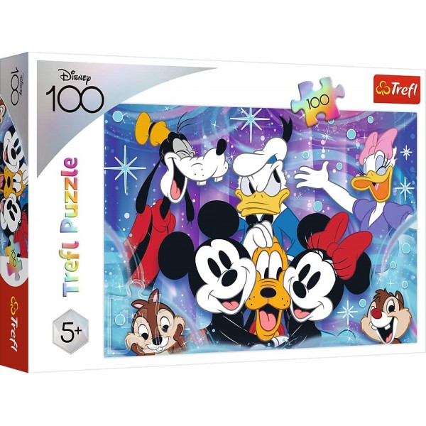 迪士尼 100 - 拼圖 - It's Fun at Disney (100片) - Trefl - BabyOnline HK