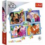 4 in 1 Disney Puzzle - The Happy World of Disney (35, 48, 54 and 70 pcs) - Trefl - BabyOnline HK