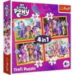 4 in 1 My Little Pony Puzzle - Meet the Ponies (35, 48, 54, 70 pcs) - Trefl - BabyOnline HK