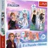2 x Puzzle + Memos - Disney Frozen - Princesses in Their Land (30, 48 pcs + 24 pcs)