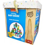Baby Shark Pink Fong - Wooden Block (54 pcs) - Trefl - BabyOnline HK