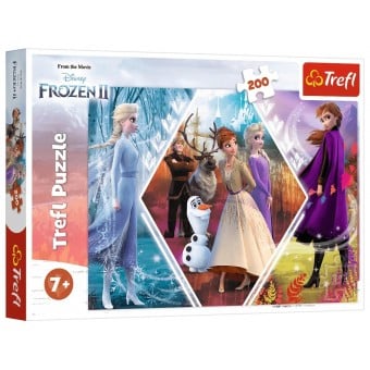 Disney Frozen II Puzzle - Sisters in Frozen (200 pcs)