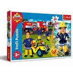 Fireman Sam - Maxi Puzzle - Brave Fireman Sam (24 pcs) - Trefl - BabyOnline HK