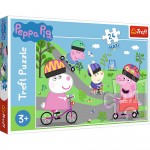 Peppa Pig - Maxi Puzzle - Peppa Pig's Active Day (24 pcs) - Trefl - BabyOnline HK