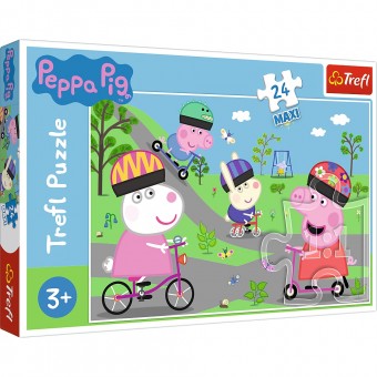 Peppa Pig - Maxi Puzzle - Peppa Pig's Active Day (24 pcs)