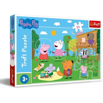 Peppa Pig - Maxi 拼圖 - Fun in the Grass  (24 片)