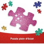 Disney Princess Glitter Puzzle - Memories of Bella and Ariel (100 pcs) - Trefl - BabyOnline HK