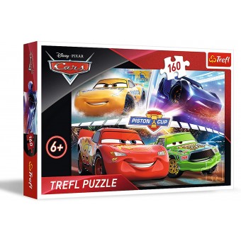 Disney Cars 3 Puzzle - Winning the Race (160 pcs)