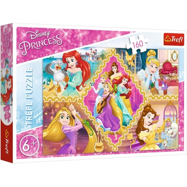 迪士尼公主 - 拼圖 - Princesses Adventures (160片) - Trefl - BabyOnline HK