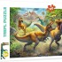 Jigsaw Puzzle - Fighting Tyrannosaurs (160 pcs)