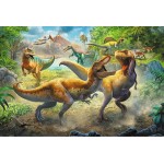 Jigsaw Puzzle - Fighting Tyrannosaurs (160 pcs) - Trefl - BabyOnline HK