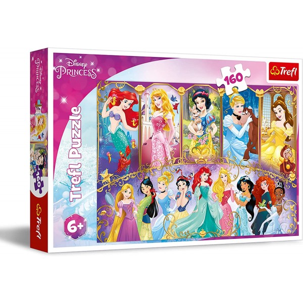 Disney Princess Puzzle - Princesses Portraits (160 pcs) - Trefl - BabyOnline HK