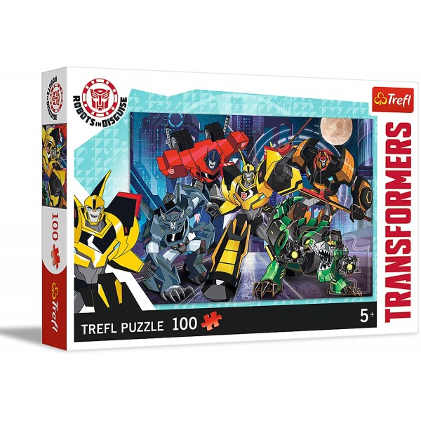 Transformers - Puzzle - Autobots Team (100 pcs) - Trefl - BabyOnline HK