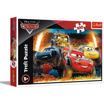 Disney Cars 3 Puzzle - Extreme Race (100 pcs)