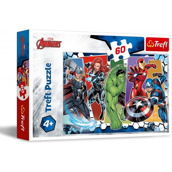 Marvel Avengers Puzzle - The Avengers Invincible (60 pcs) - Trefl - BabyOnline HK
