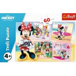 Mickey Mouse Puzzle - Lovely Minnie (60 pcs) - Trefl - BabyOnline HK