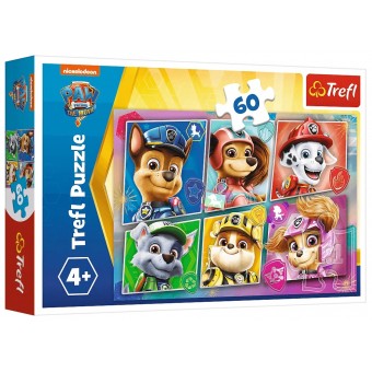 Paw Patrol Puzzle - Friends Ready for an Action (60 pcs)