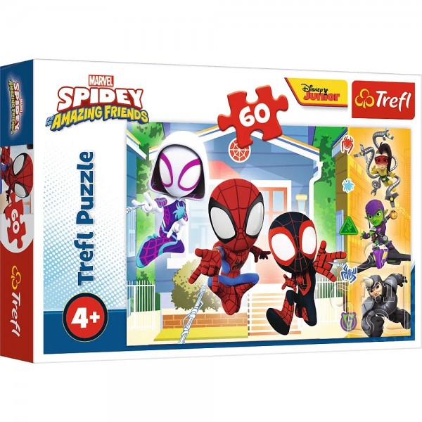 Marvel Spider-Man Puzzle - In Spiday's World (60 pcs) - Trefl - BabyOnline HK