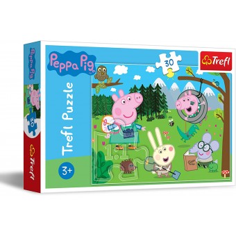 Peppa Pig Puzzle - Forest Expedition (30 pcs)