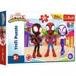 Marvel Spiderman Puzzle - The Adventures of Spiday and Friends (30 pcs) - Trefl - BabyOnline HK