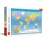 拼圖 - Political Map of the World (2000片) - Trefl - BabyOnline HK