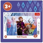 Frame Puzzle - Disney Frozen II - Anna and Elsa's Magical World (15 pcs) - Trefl - BabyOnline HK