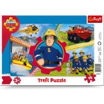 Frame Puzzle - Fireman Sam - Fireman Sam's Day (15 片) - Trefl - BabyOnline HK