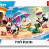 Frame Puzzle - Mickey Mouse - Play on the Beach (15 pcs)