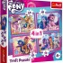 4 in 1 My Little Pony Puzzle - Colorful Ponies (35, 48,  54, 70 pcs)