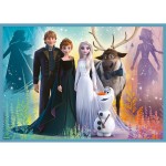 4 in 1 Disney Frozen II Puzzle - The Amazing World of Frozen (12, 15, 20, 24 pcs) - Trefl